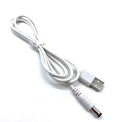 Đàn ông đến USB-A Cáp sạc DC nhanh 5.5 X 2.1mm Chải đánh răng điện