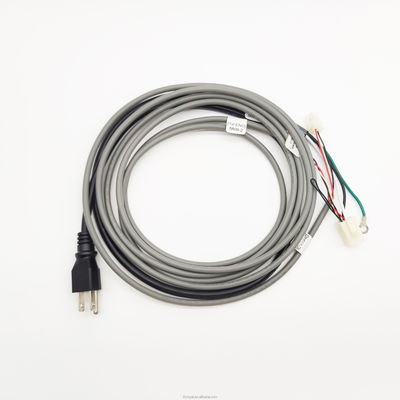 PVC tùy chỉnh dây ô tô dây chuyền điện với Prong Plug cáp lắp ráp