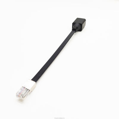 Cáp Ethernet mạng CAT6 phẳng cho nhà Rj45 Nam đến nữ