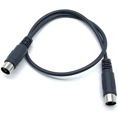 0.5M-30M Độ dài logo tùy chỉnh Màu 5P DIN Cáp