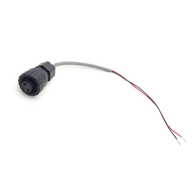 2P 3P 4P 6P 8P M8 M12 M16 Connector Không thấm nước ngoài cáp điện 2 pin 200mm