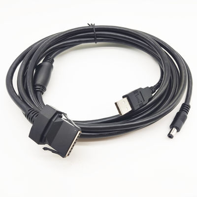 2m 12V 24V cáp máy in USB 8P kết nối với thiết bị POS DC