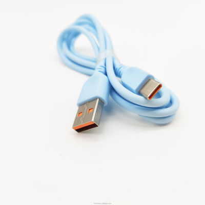 Logo màu tùy chỉnh Sạc nhanh Cáp cáp USB nam Cáp cáp USB A đến loại C