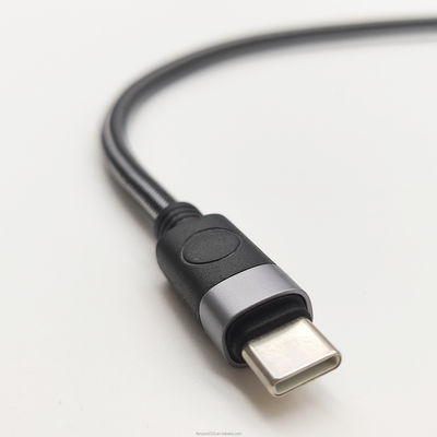 Đàn ông loại C để ánh sáng cáp USB sạc nhanh