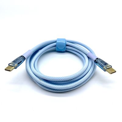 Logo tùy chỉnh Độ dài Màu sắc từ C đến C Đàn ông đến cáp đàn ông Sạc nhanh