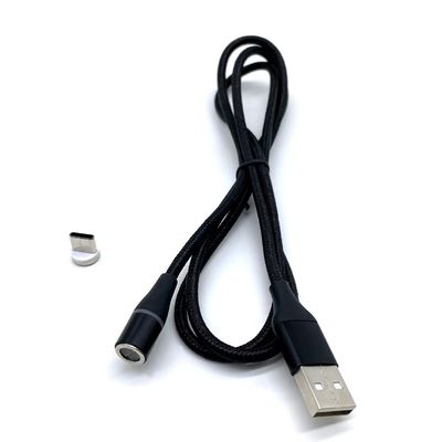 Sạc nhanh 5A 6A 3 trong 1 Cáp USB từ tính Dụng USB C Micro USB