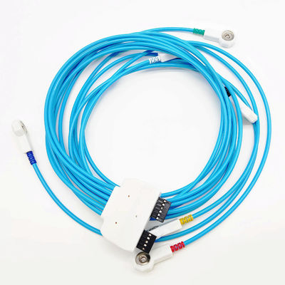 Cáp y tế ECG 4.0mm ECG Snap To 2.54 Cáp y tế kết nối