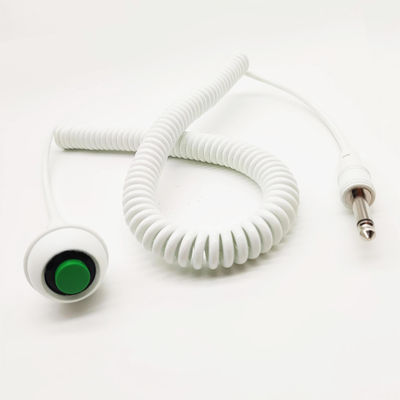 Cáp cuộn linh hoạt nút đẩy đến 6.35 Plug Spira Custom Spring Wire